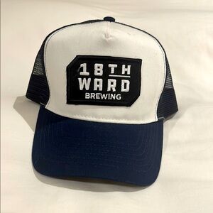 18th Ward Brewing Trucker Hat NWT
